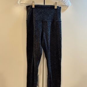 lululemon athletica Black Patterned Leggings